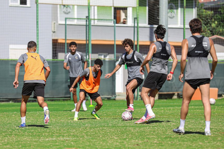 Alanyaspor'da Kocaelispor mesaisi başladı! Joao Pereira yönetiminde ilk antrenman