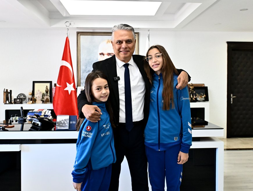 Muratpaşa'nın altın kızları Balkanlar'da tarih yazdı! Asel Lina Şahin'den çifte şampiyonluk
