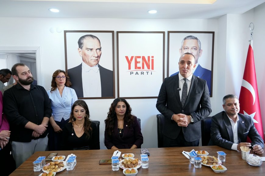 Konyaaltı Belediye Başkanı Cem Kotan YENİ Parti'ye katıldı: “Evime, yuvama geldim”