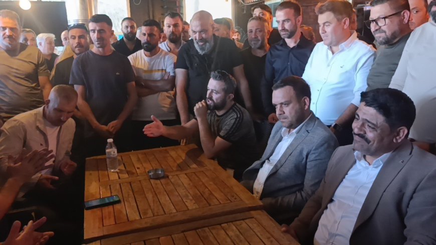 Manavgat'ta taklit ürün denetimi gerginliği: Esnaf yolu trafiğe kapattı