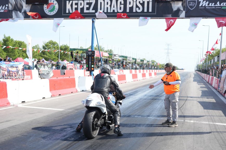 Kepez'de MotoDrag heyecanı başlıyor: Türkiye Şampiyonası'nın 4. ayağı Antalya'da