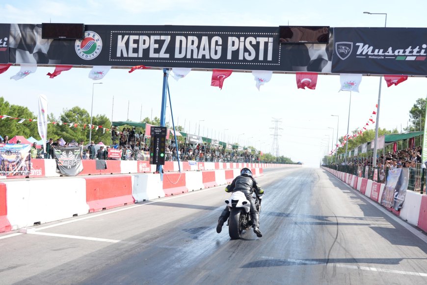 Kepez'de MotoDrag heyecanı başlıyor: Türkiye Şampiyonası'nın 4. ayağı Antalya'da