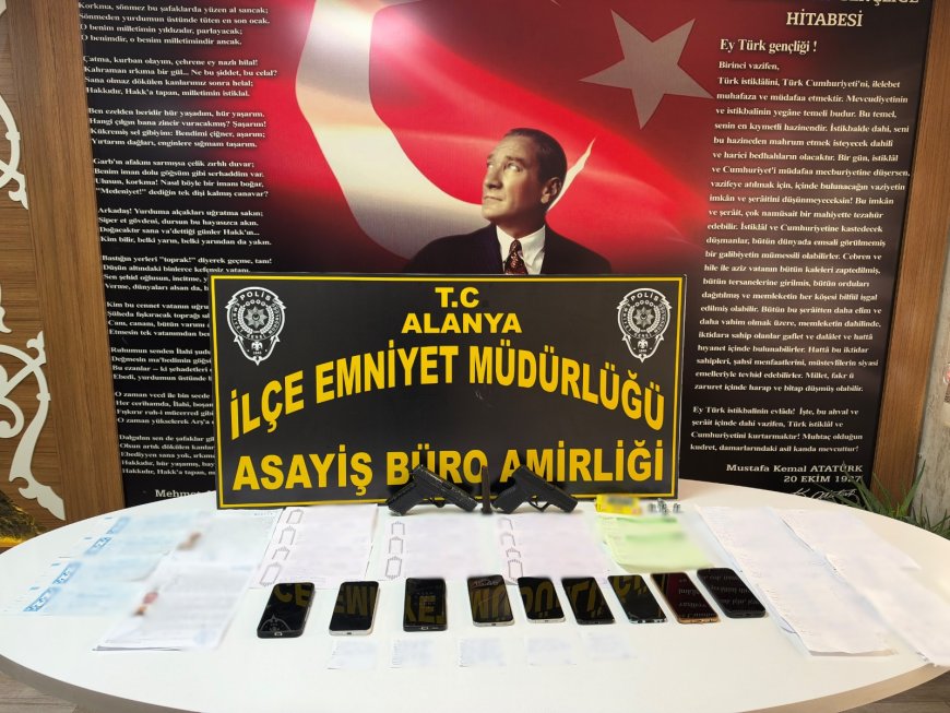 Alanya'da 15 milyon Euro'luk senet ve sözleşme imzalatıldığı iddiası: 6 tutuklama