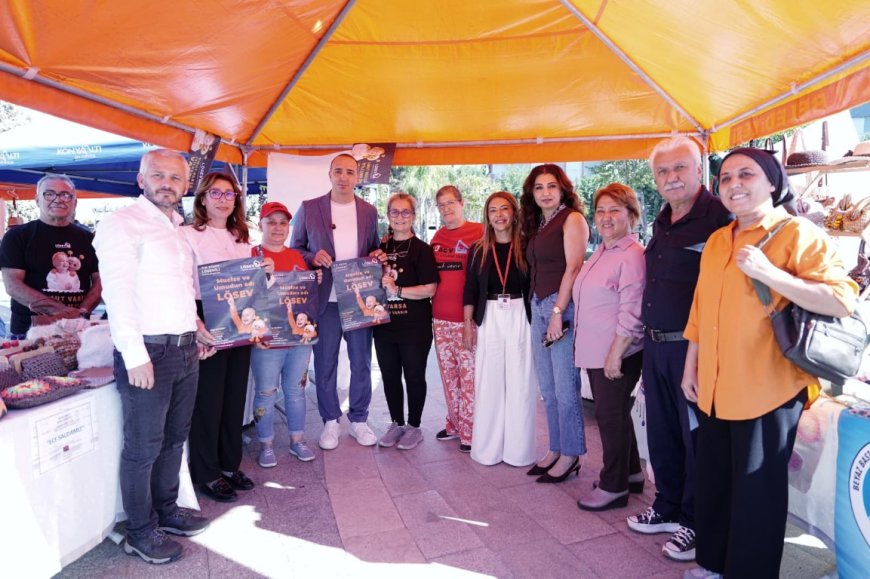 Konyaaltı'nda 12. Üreten Kadınlar Etkinliği başladı: El emeği ürünler ziyaretçilerle buluşuyor