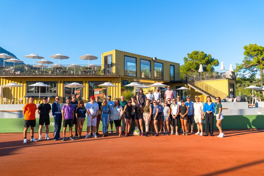 Antalya'nın Kemer ilçesinde tenis turizmi atağı: Polonya ile uluslararası iş birliği görüşmesi