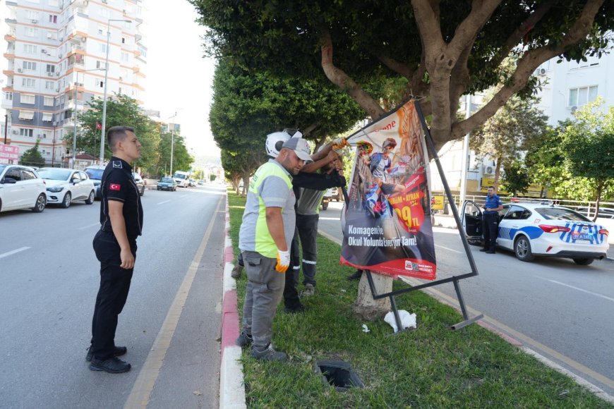 Kepez'de yol ve kaldırım işgallerine müdahale: Zabıta ekipleri harekete geçti