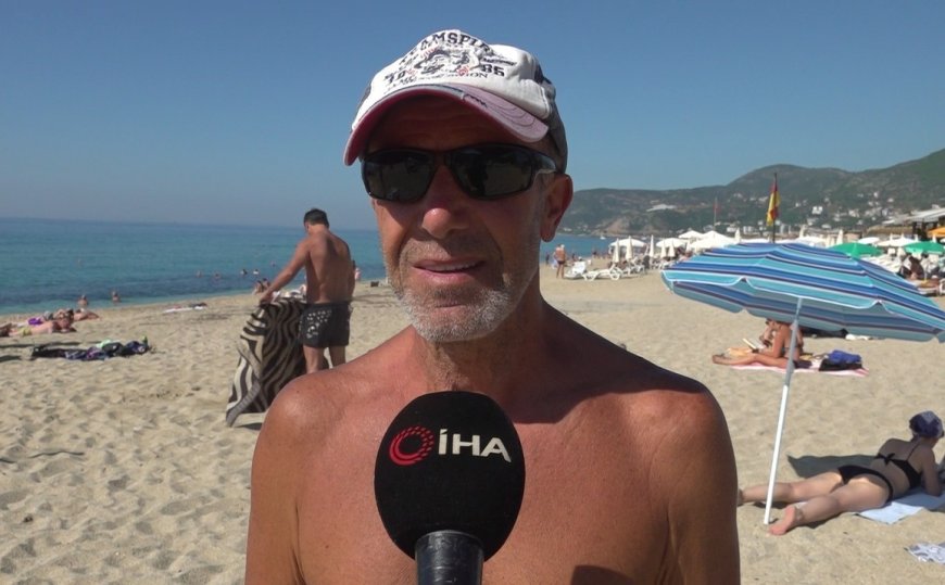 Türkiye soğuk havaya hazırlanırken Alanya'da yaz bitmedi: Deniz suyu 25 derece!