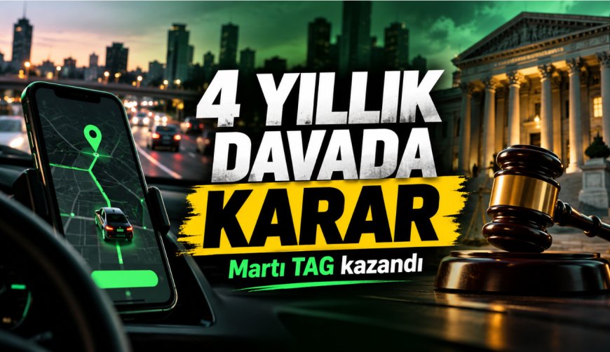 Martı TAG davasında kritik karar: Antalya dahil taksi odalarının yasaklama talebi reddedildi