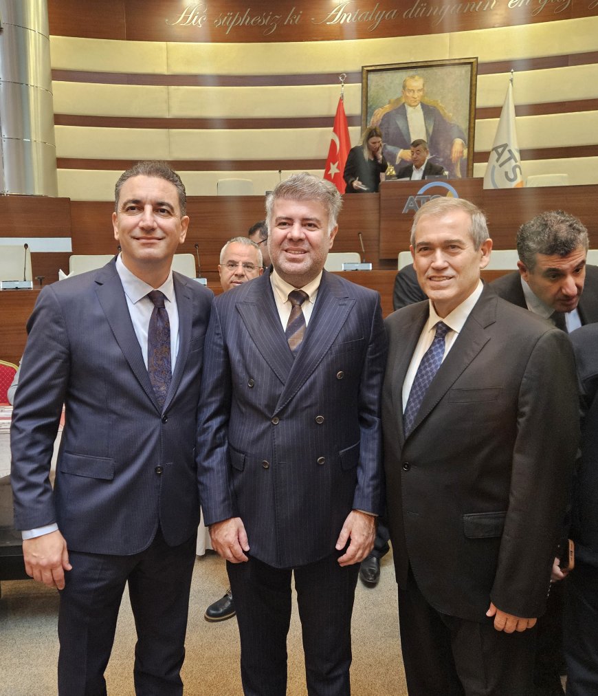 ATSO'da mavi liste bir kez daha kazandı! Meclis başkanı Boğaçhan Göksu oldu