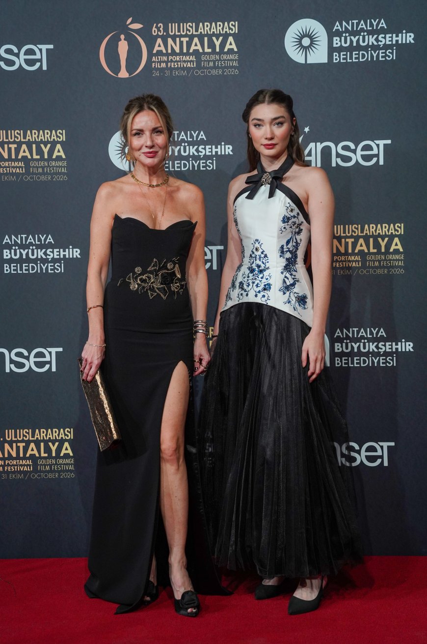 Antalya Altın Portakal Film Festivali'nde yıldızlar geçidi! Kırmızı halıda ünlü isimler buluştu
