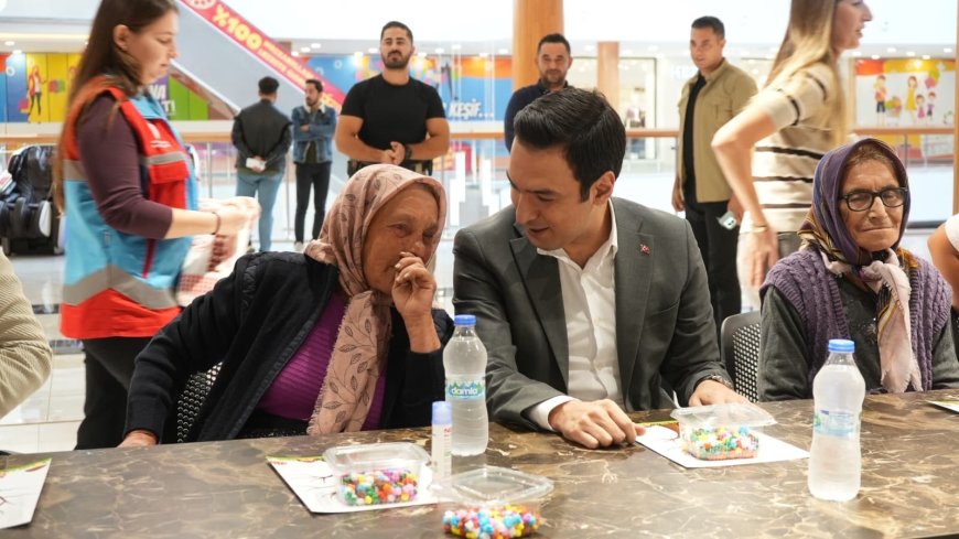 Gazipaşa’da 65-80 yaş arası vatandaşlar sanat ve bowling etkinliğinde buluştu