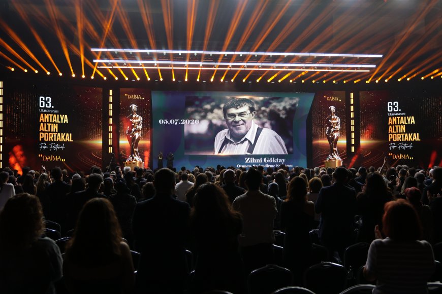 63. Antalya Altın Portakal Film Festivali başladı: Açılışta onur ve emek ödülleri verildi