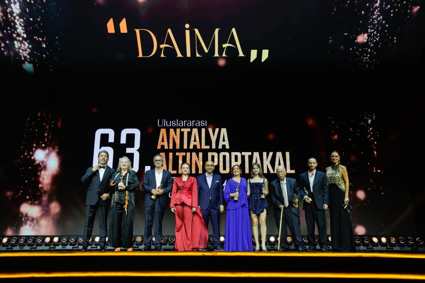 63. Antalya Altın Portakal Film Festivali başladı: Açılışta onur ve emek ödülleri verildi