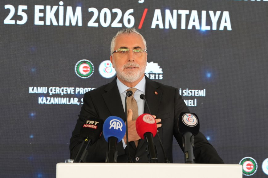 Bakan Işıkhan’dan Kemer’de kamu işçilerine mesaj: “Kimseyi mağdur etmeyeceğiz”