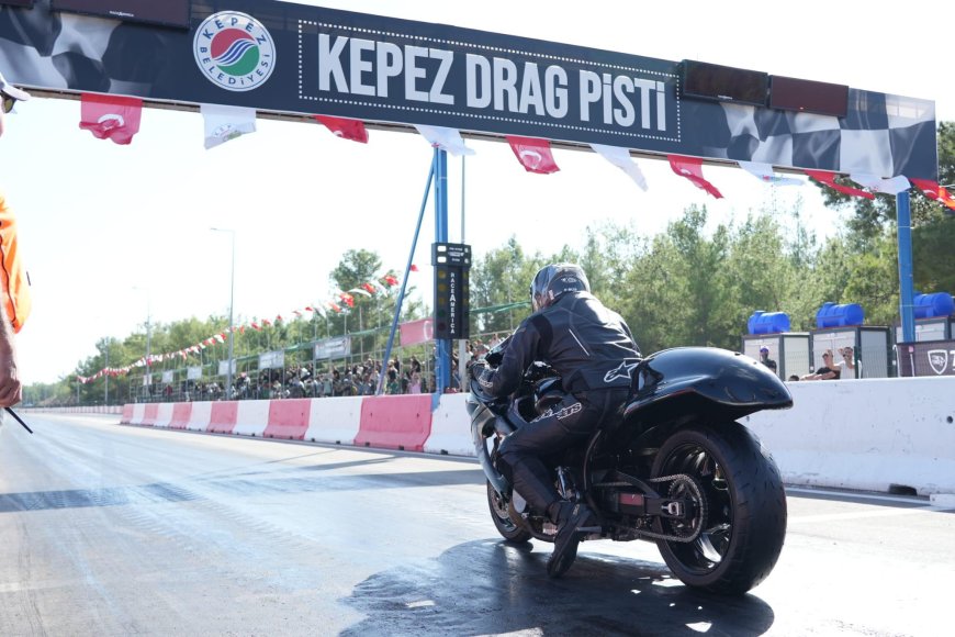 Kepez’de MotoDrag final heyecanı: 11 kategoride derece mücadelesi