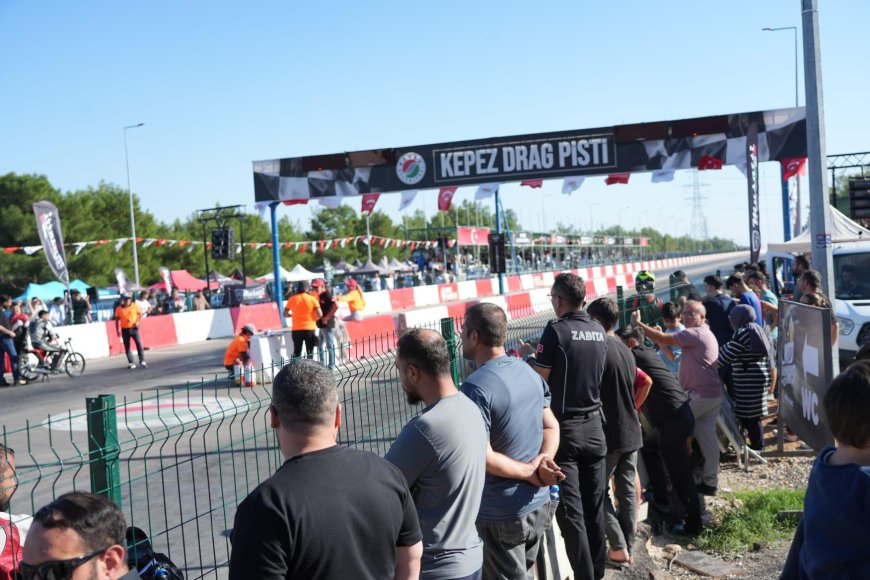 Kepez’de MotoDrag final heyecanı: 11 kategoride derece mücadelesi