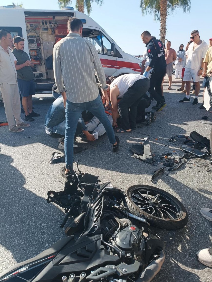 Alanya’da motosiklet ile minibüs çarpıştı: ALKÜ öğrencisi Yağnur Damla hayatını kaybetti