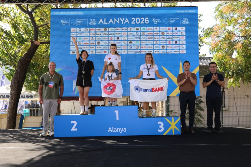35. Uluslararası Alanya Triatlonu tamamlandı: Kızılkule’den başlayan zorlu mücadele