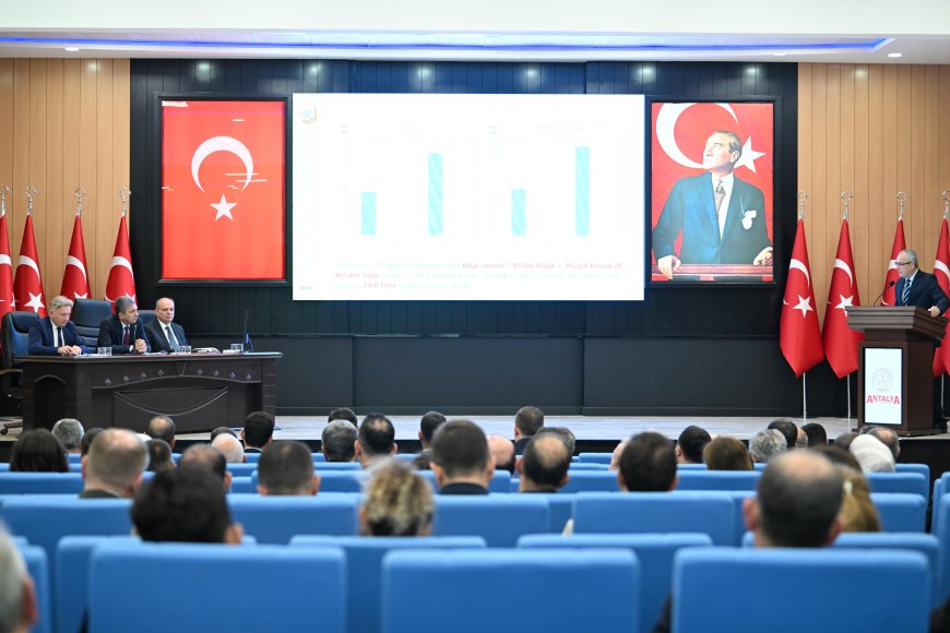 Antalya’da 215 milyar liralık 607 proje: 102’si tamamlandı, 386’sı sürüyor