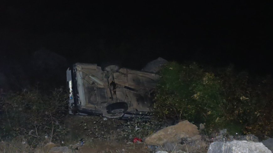 Akseki’de kayıp otomobil uçurumda bulundu: 1 ölü, 1 yaralı