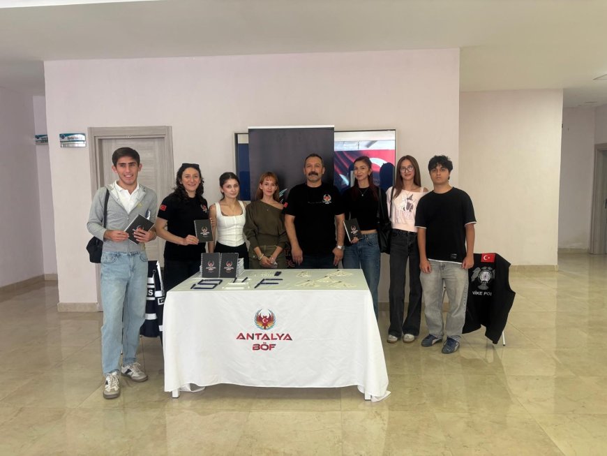 Antalya’da “Gençlerle Beraberiz” projesiyle 14 bin 638 öğrenciye ulaşıldı