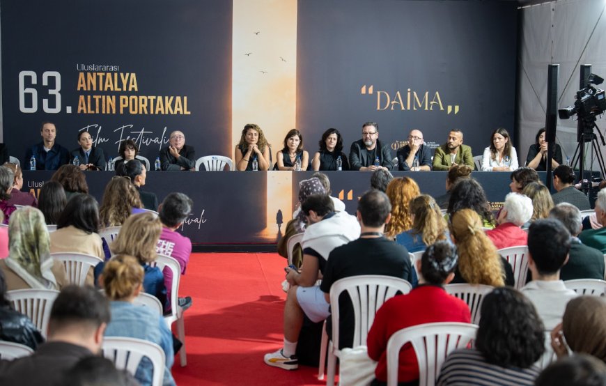 Altın Portakal’da film ekipleri seyirciyle buluştu: Yapay zekâ filmi de gösterildi