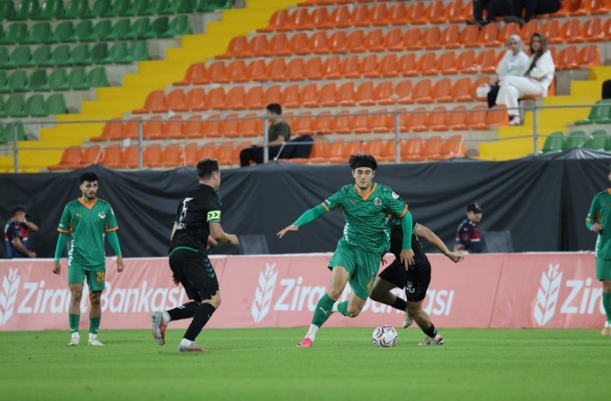 Alanyaspor, 12 Bingölspor’u 4-1 yenerek Türkiye Kupası’nda 4. tura yükseldi