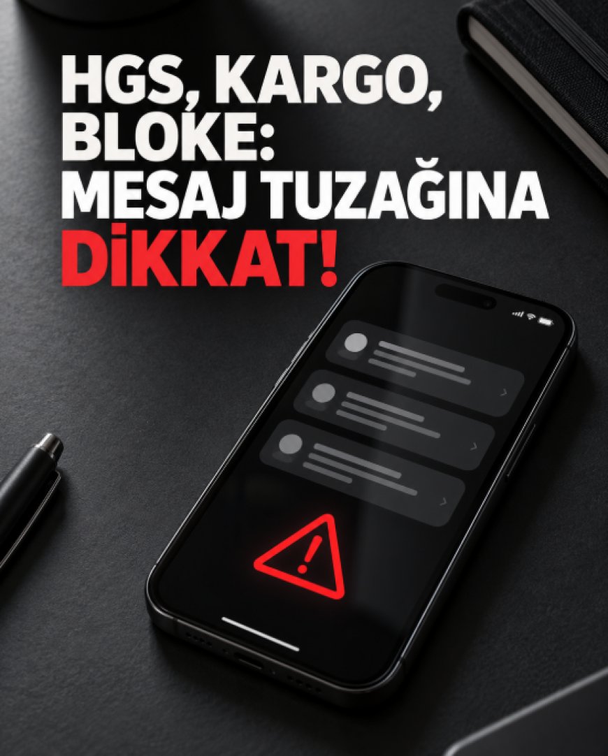 Emniyetten sahte SMS uyarısı: HGS borcu, kargo ve hesap blokesi tuzağı