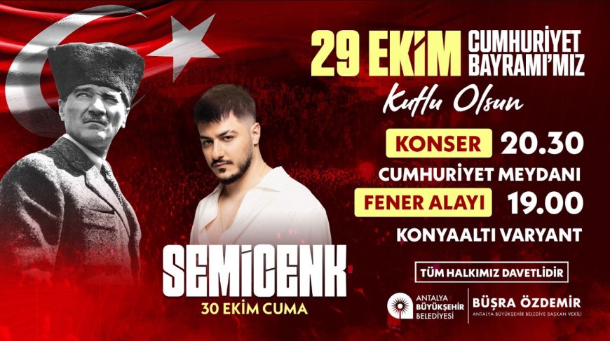 Antalya’da fener alayı ve Semicenk konseri ertelendi: Yeni tarih 30 Ekim