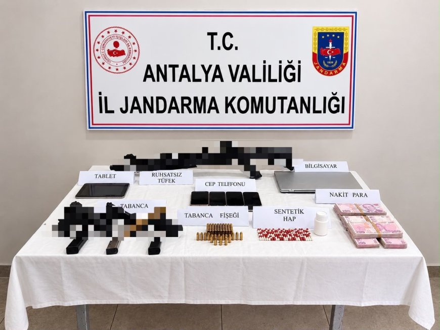 Manavgat’ta işletmeye silahlı saldırı: JASAT operasyonunda 5 gözaltı