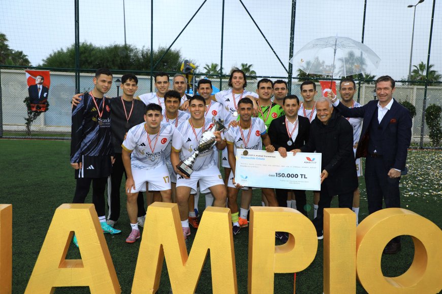 Aska Cup’ta şampiyon Swandor Hotel: 150 bin liralık ödülün sahibi oldu