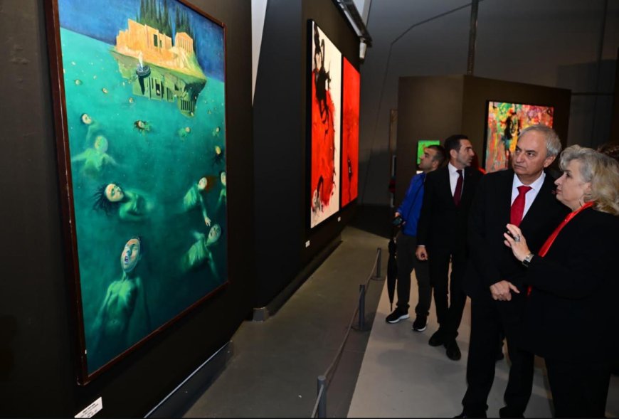 Dokumapark’ta Cumhuriyet’in 103. yılına özel 103 eserlik sergi açıldı