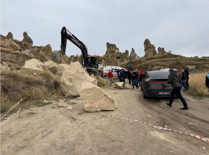 Göreme’de peribacası çöktü: 3 kişi hayatını kaybetti, 5 kişi yaralandı