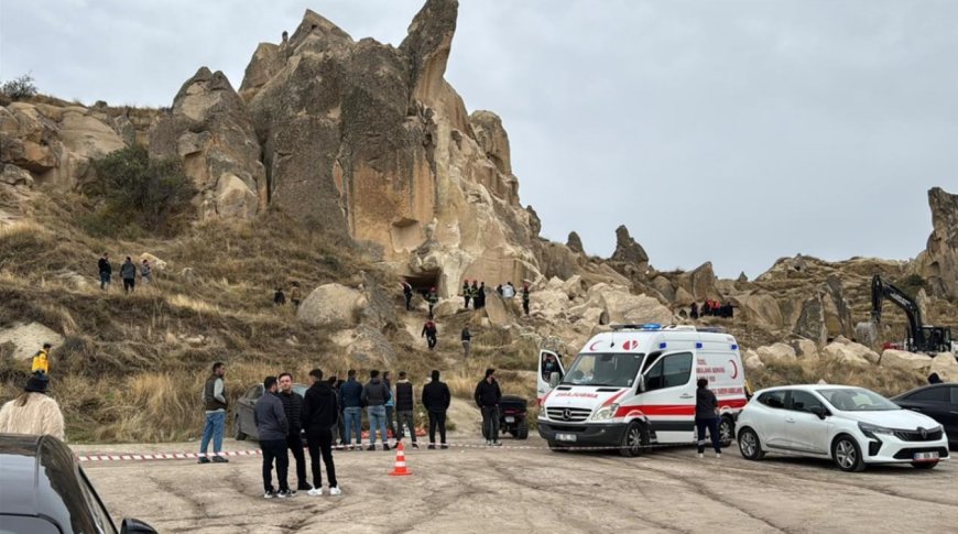 Göreme’de peribacası çöktü: 3 kişi hayatını kaybetti, 5 kişi yaralandı